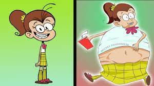 The Loud House Characters As FAT VERSION 😆😆😆 - YouTube