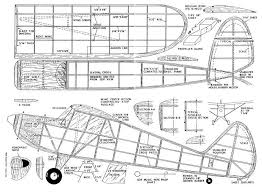 The Interstate Cadet Is One Of The Model Airplane Plans Available For Download And Printing Maket Ucak Helikopter