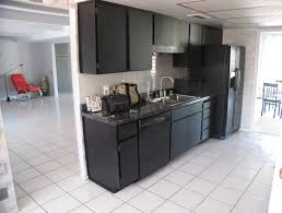 black appliances in kitchen kitchen