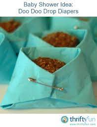 Making Doo Doo Drop Diapers Baby Shower Treats Baby Shower Fun Baby Shower Diy