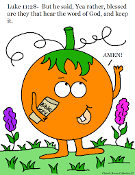 Signup to get the inside scoop from our monthly newsletters. Pumpkin Holding Bible Coloring Page Luke 11 28