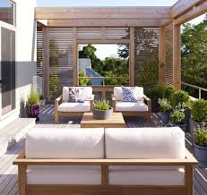 Gartenterrasse Holzjalousien Zaune Und Grills Fur Die Terrasse Home Ideen Neu Art Dekor Garten Eine Veranda Bauen Terrassengestaltung Raum Im Freien