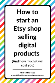 Make sure to get yourself familiarize with etsy by reading their seller handbook which gives you the best practices for successfully running your etsy shop. How To Start An Etsy Shop Selling Digital Products And How Much It Will Cost You All About Planners