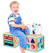 El más popular aprendizaje temprano del niño con juegos para niños pequeños de 2 a 3 años! Amazon Com Actividad Cubo Juguetes Bebe Educativo De Madera De Perlas De Laberinto Forma Clasificador Juguetes Para 3 Anos Nino Y Nina Ninos Regalo Toys Games