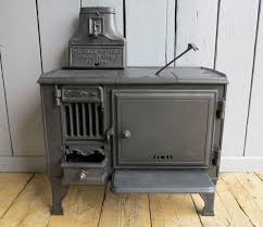 reclaimed portable stove made of cast