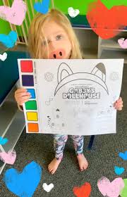 Gabby's dollhouse coloring pages are a fun way for kids of all ages to develop creativity, focus, motor skills and color recognition. My Gym Enterprises On Twitter Thank You To Our Friends Over At Dreamworksjr For Providing Fun Gabby S Dollhouse Coloring Sheets For Our Mygymfamilies Gabbysdollhouse Https T Co 7ah3insrgw