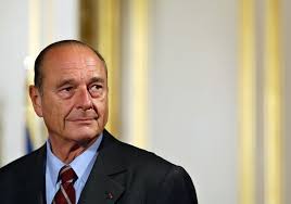 President of france from 1995; Jacques Chirac R I P Arun With A View