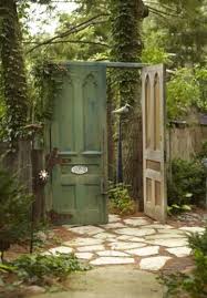 11 Ways To Upcycle In The Garden Garden Gates And Fencing Wooden Garden Gate Garden Gate Design