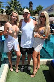 A hostess gift by definition is something a host or hostess would use in the course of entertaining. Claudia Fijal And Colleeen Mcginnisss Hosts Weekly Pool Party At Sapphire Pool And Dayclub In Las Vegas 06 12 2021 Hawtcelebs
