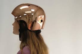 Mirror Mirror Helmet Rose Gold Copper Helmet Rose Gold Mirror Bronze Mirror