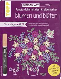 Vorlagen für fenster kreidemarker verwenden. Vorlagenmappe Fensterdeko Mit Dem Kreidemarker Blumen Und Bluten Inkl Original Kreidemarker Von Kreul Und Schablonen 7 Vorlagenbogen Mit Motiven Schablonen Plus Samtliche Motive Als Download Amazon De Kuhlendahl Susanne Bucher