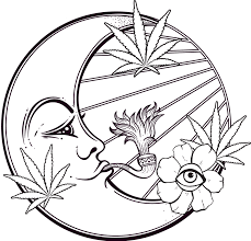 420 Ja Blog Moon Decal Dream Catcher Drawing Frame Border Design
