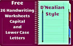Free Handwriting Worksheets Includes Worksheets For All Capital As Well As Free Handwriting Worksheets Handwriting Practice Worksheets Handwriting Worksheets