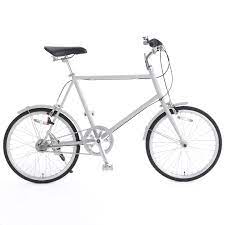 ２０型クロモリ自転車コンパクトタイプ グレー 内装３段泥除け付き 無印良品ネットストア objetos