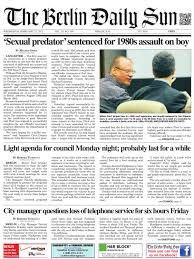The Berlin Daily Sun, Wednesday, February 22, 2012 by Daily Sun