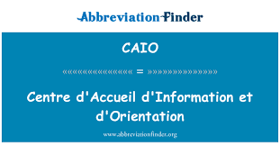 Maybe you would like to learn more about one of these? Caio Definition Centre D Accueil D Information Et D Orientation Abbreviation Finder