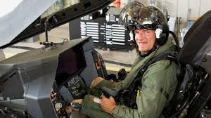 As an individual airplane builds the the helmet is an extension of the panoramic cockpit display. Easiest Aircraft I Ve Ever Flown Taking The F 35 For A Spin And A Fight Cna
