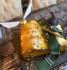 Appeared on food network's cake wars Harry Potter Cake Design Ideas Golden Book Cake