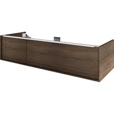 Meuble De Salle De Bains L 135 X H 32 X P 48 Cm Effet Noyer Neo Frame Leroy Merlin Meuble De Salle De Bain Salle De Bain Bains
