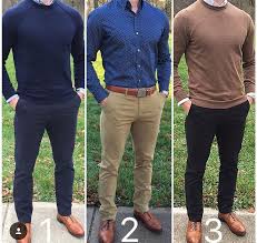 Not Bad For A More Dressed Up Look Gaya Model Pakaian Pria Pakaian Kasual Pria Model Pakaian Pria