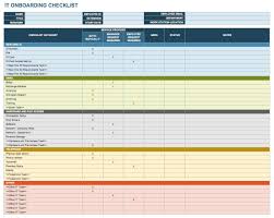 Free Onboarding Checklists And Templates Smartsheet
