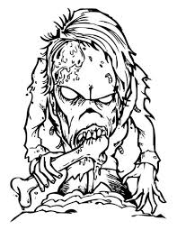 Creepy coloring pages for adults at getcolorings com top free printable scary monster cliparts co. Scary Bone Eater Monster Coloring Page Coloring Sky