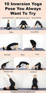 Have You Ever Tried Inversion Yoga Poses Headstand And Handstand Might Be Intimidating At The Beginning T Yoga Inversions Inversions Yoga Poses Yoga Benefits