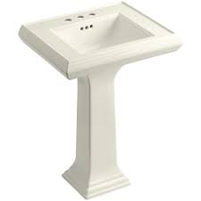 kohler memoirs ceramic pedestal sink in
