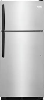 Your appliance may be equipped with the ability to lock the oven door and display. Frigidaire 16 3 Cu Ft Top Freezer Refrigerator Stainless Steel Ffht1621ts