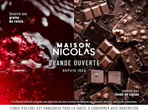 🍷✨ « Maison Nicolas grande ouverte depuis 1822 ». WNP et  @interruption.paris sont fiers d'accompagner Maison Nicolas dans le  déploiement de sa nouvelle plateforme de communication, révélée à  l'occasion d'une grande campagne