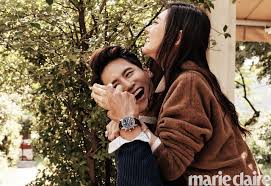 The wedding and their son bada's first. Choo Ja Hyun Yu Xiao Guang Marie Claire Korean Photoshoots