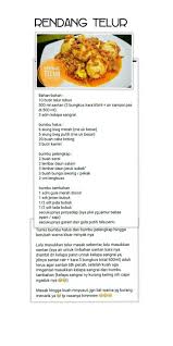 Check spelling or type a new query. Rendang Telor Resep Masakan Resep Makanan Ide Makanan