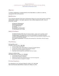 Cover letter examples by application type. How To Write A Resume For A Restaurant Job Free Resume Templates