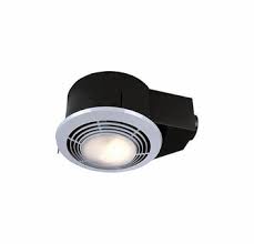 Nutone exhaust fan with recesseed light hides in plain sight. Nutone 9093wh Heat Fan Light Combo 1500w Heater 4 Duct 70 Cfm 3 5 Sones Quiet Bathroom Exhaust Fan White Grille