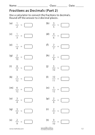 Fractions As Decimals Part 2 In 2020 Play To Learn Learning Fractions Fractions