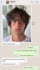 Rambut baru #MORA — Arya Mohan & Raisa Marie few tweets au. By: @shieza_