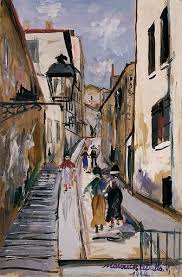 Artwork By Maurice Utrillo La Montee Des Epies A Saint Just Made Of Pencil On Paper France Art Impressionism Art Art