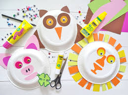 Schneiden sie ein drittel des papptellers einfach gerade ab. Lustige Tiermasken Aus Pappteller Basteln Ist Nicht Schwer Dezentpink Diy Ideen Fur Kinder