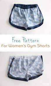 How To Make Women S Gym Shorts With Free Pattern Ehow Gym Shorts Womens Sewing Shorts Shorts Pattern Women