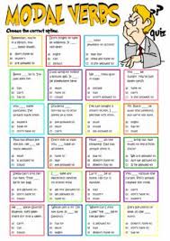 Instead we use phrases like very often we use other phrases to express strong probability rather than modal verbs. Modal Verbs Worksheets And Online Exercises