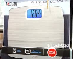 Glass digital 10 mm glass scale with accuglo backlit display. Taylor Digital Glass Scale Costco Sale Frugal Hotspot