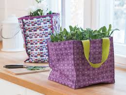Pflanztaschen Nahanleitung Pflanztasche Bepflanzung Pflanzen