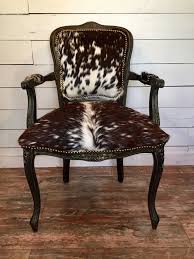 Classic Cowhide French Chair By Chairwhimsy On Etsy French Chairs Chair Home Design Decor