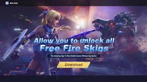 Choose the best landing site, after descending from a Nicoo Free Fire Apk Download Promises To Unlock All Game Skins See How It Works Free Fire Mania