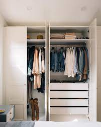 That's to say because whichever is the color of your wardrobe, white will be a perfect choice. How We Designed Our Ikea Pax Wardrobe Jess Ann Kirby