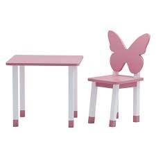 Kids Table Set Kids Play Table Children Activity Table Kids Etsy Kelebekler Sandalye Odun