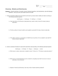Stoichiometry Worksheet Answer Key Molarity And Stoichiometry Worksheet Fo In 2020 Word Problem Worksheets Scientific Notation Word Problems Persuasive Writing Prompts