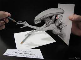 Beauty and the beast pencil drawing. New 3d Illusion Drawings By Alessandro Diddi Scene360
