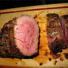 Grilled Beef Tenderloin With Herb Garlic Pepper Coating Recipe Grilled Beef Tenderloin Beef Tenderloin Grilled Beef