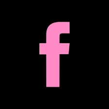 Black and pink pinterest logo. Facebook Black And Pink Icon App Icon Ios Icon Ios App Logo